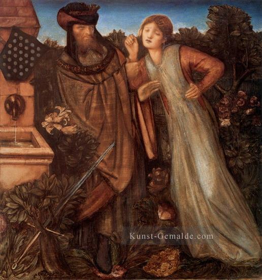 König Marke und La Belle Iseult Präraffaeliten Sir Edward Burne Jones Ölgemälde